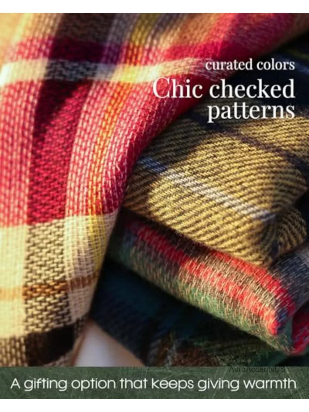 N/A oversized plaid